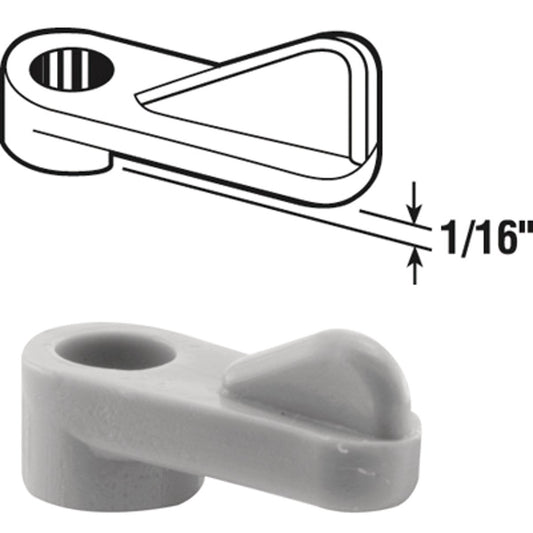 Slide-Co 1/16 In. Window Screen Plastic Clips (4 Count)