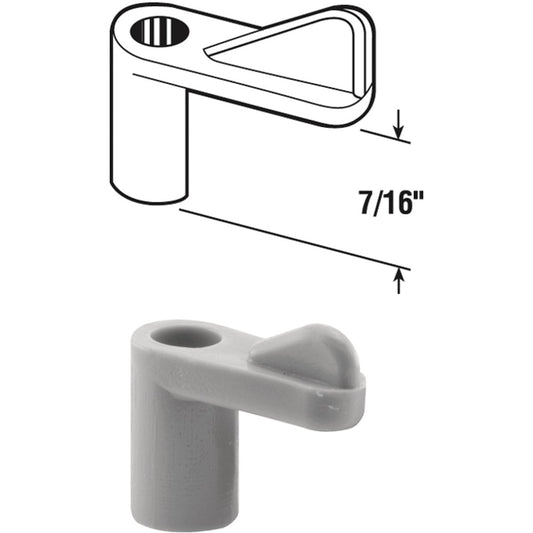 Slide-Co 7/16 In. Window Screen Plastic Clips (4 Count)