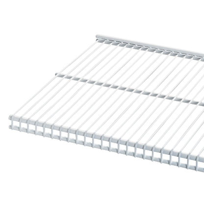 Organized Living FreedomRail 2 Ft. W. x 12 in. D Profile Ventilated Closet Shelf, White