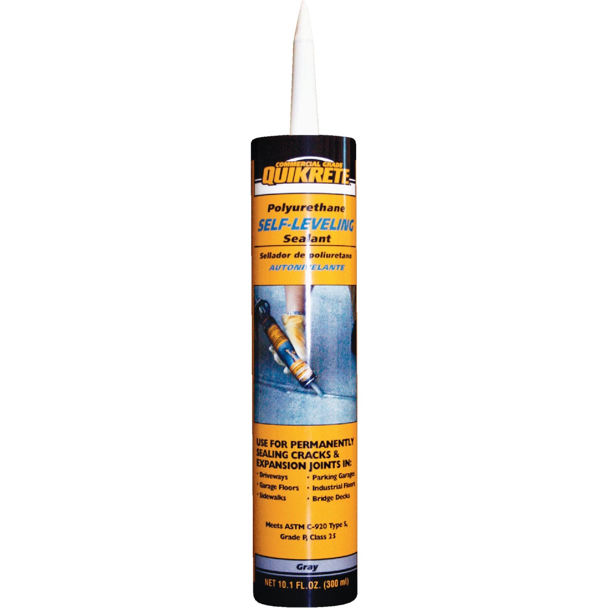 Quikrete 10.1 Oz. Gray Advanced Polymer Self-Leveling Sealant