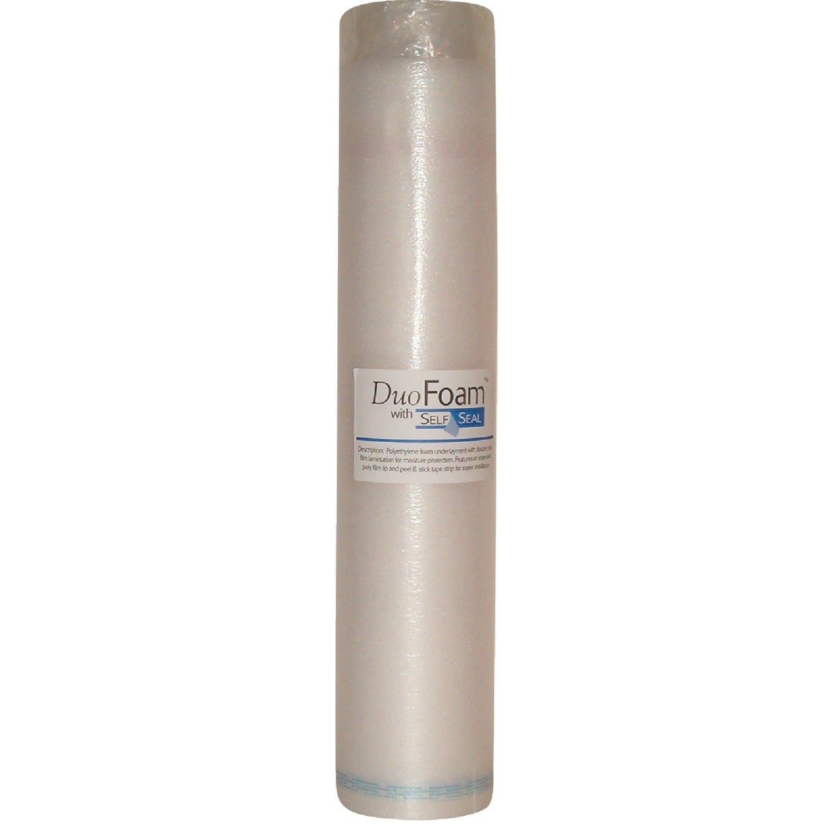 DuoFoam 40 In. W x 30.3 Ft. L Self-Seal Underlayment, 100 Sq. Ft./Roll