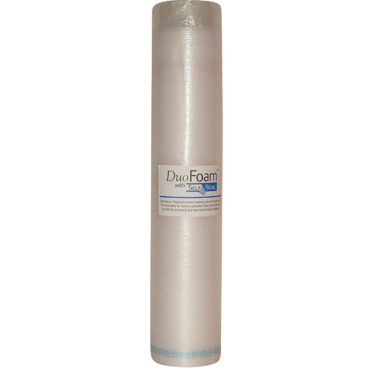 DuoFoam 40 In. W x 30.3 Ft. L Self-Seal Underlayment, 100 Sq. Ft./Roll