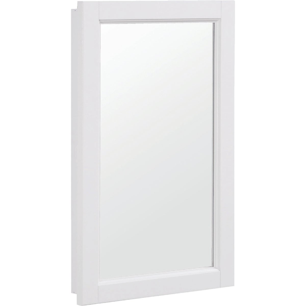 Design House Wyndham White 16 In. W x 30 In. H x 4-3/4 In. D Single Mirror Surface Mount Medicine Cabinet