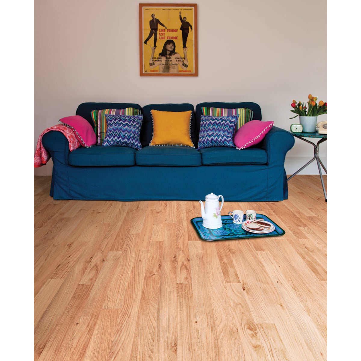 Balterio Right Step Vitality Harvest Oak 7.44 In. W x 49.64 In. L Laminate Flooring (25.64 Sq. Ft./Case)