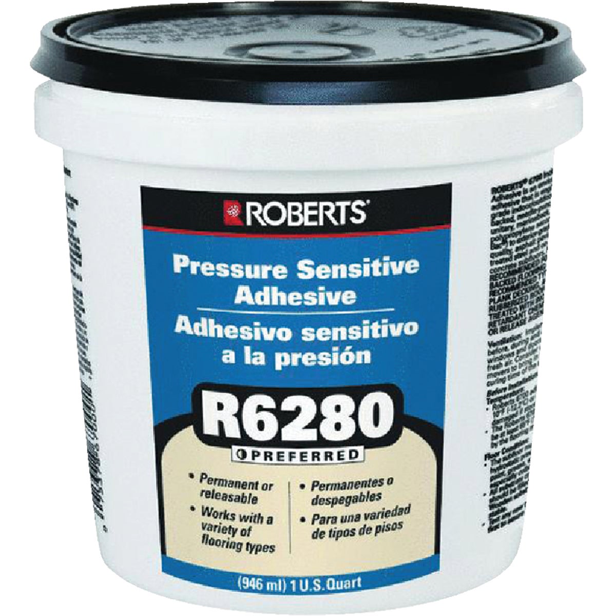 Roberts Multi-Purpose Floor Adhesive, 1 Qt.