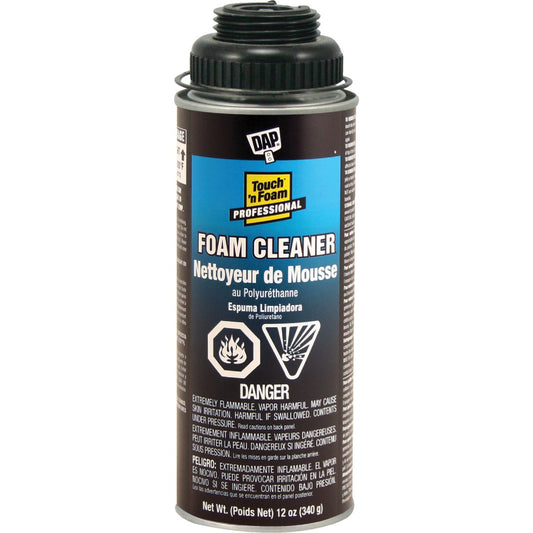 Dap Touch n Foam Cleaner, 12 Oz.