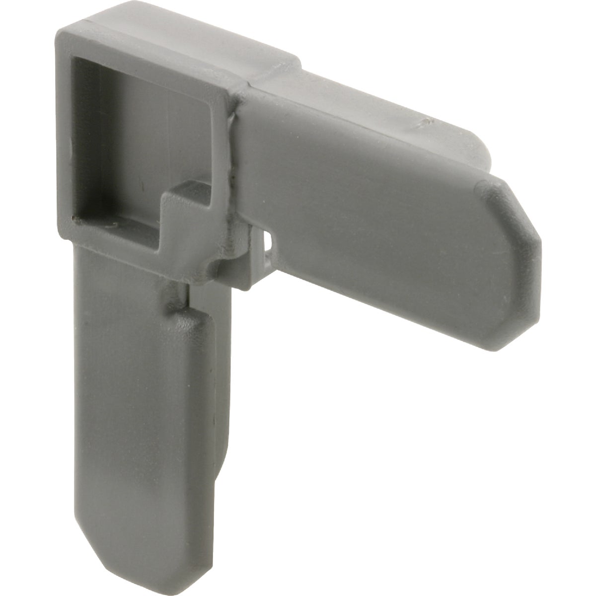 Prime-Line 3/4 In. x 5/16 In. Gray Plastic Frame Corner (100-Count)