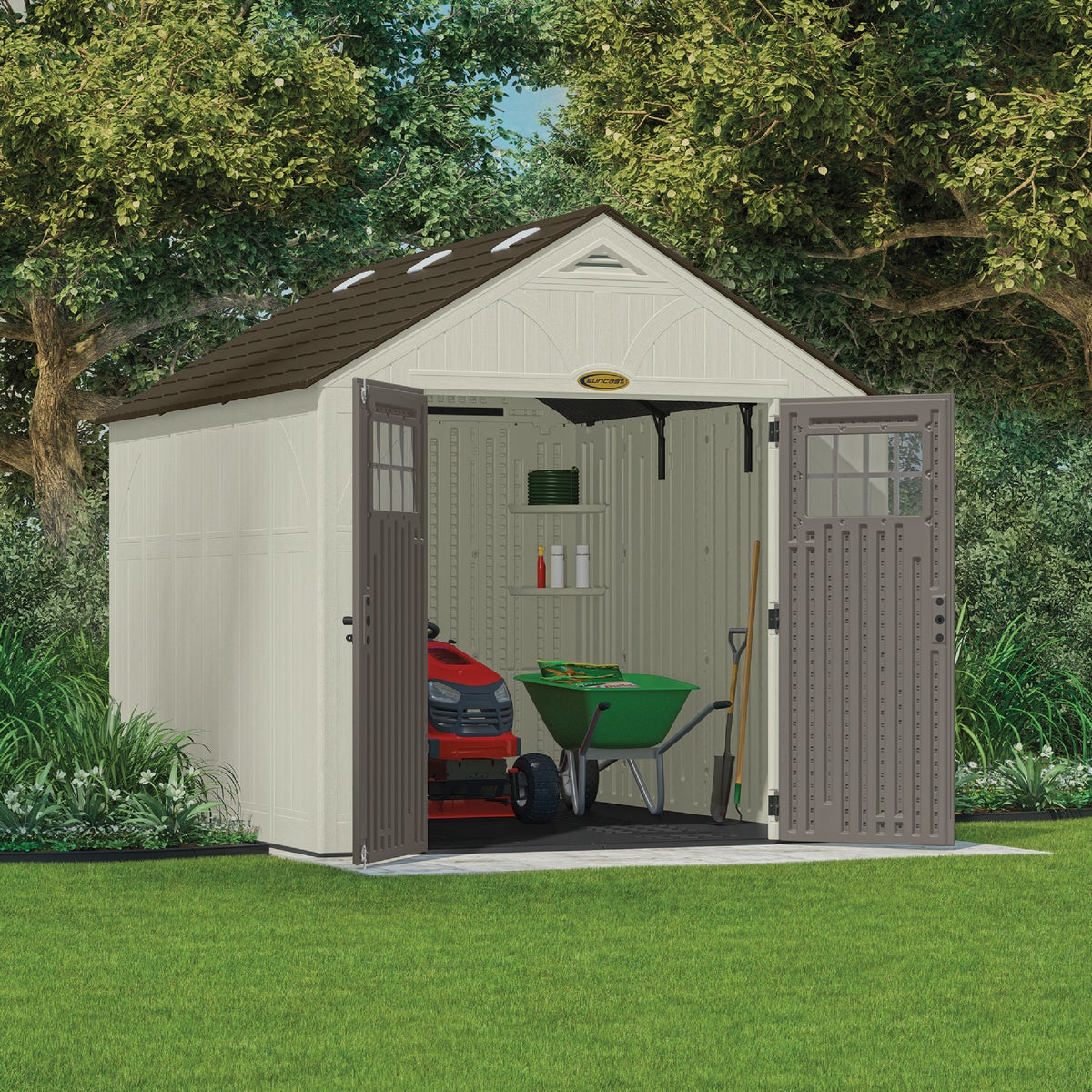 Suncast Tremont 547 Cu. Ft. Storage Shed