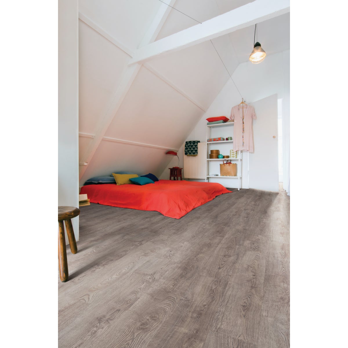 Balterio Right Step Dolce Vita Old Grey Oak 7.58 In. W x 49.65 In. L Laminate Flooring (26.13 Sq. Ft./Case)