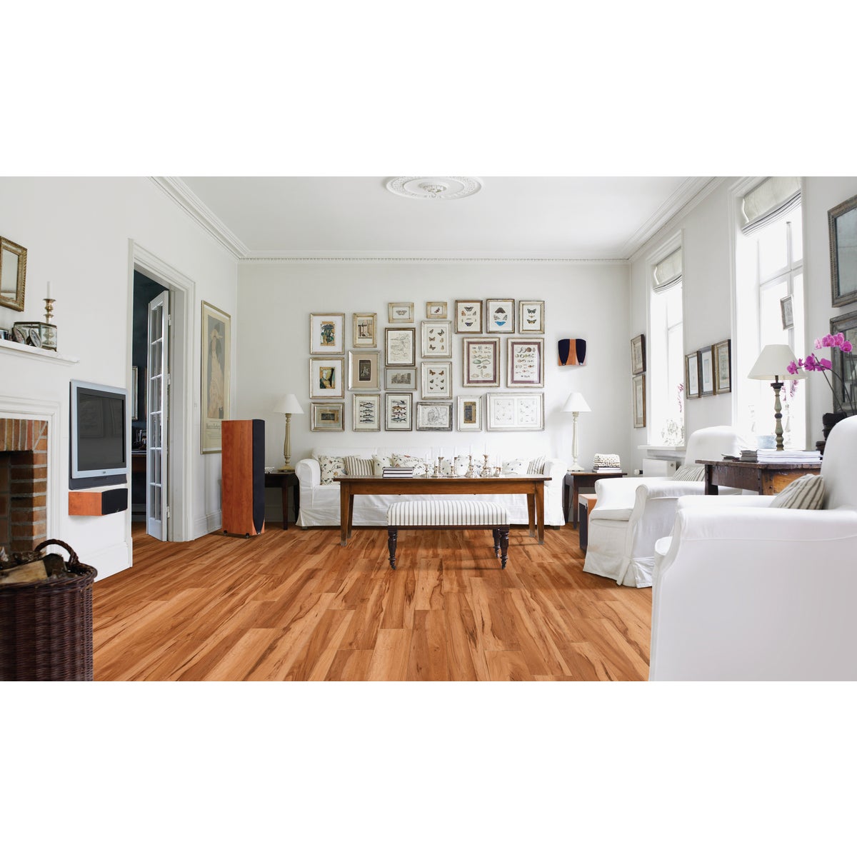 Balterio Right Step Ruby Maple 5.28 In. W x 49.72 In. L Laminate Flooring (21.86 Sq. Ft./Case)