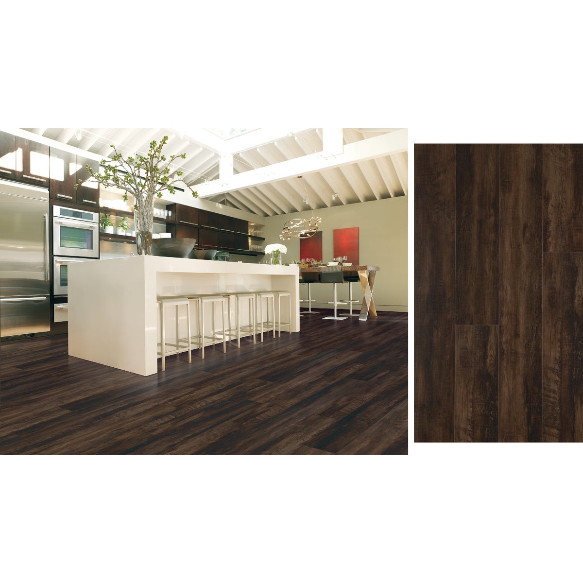 Mohawk Revelance Teatime 7 In. W x 49 In. L Luxury Vinyl Rigid Core Floor Plank (23.89 Sq. Ft./Case)