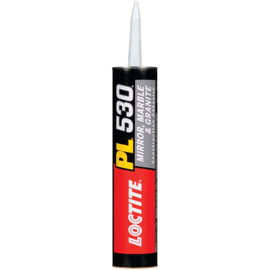 LOCTITE PL 530 10 Oz. Mirror, Marble & Granite Adhesive