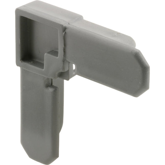 Prime-Line 3/4 In. x 7/16 In. Gray Plastic Screen Frame Corner (4-Count)