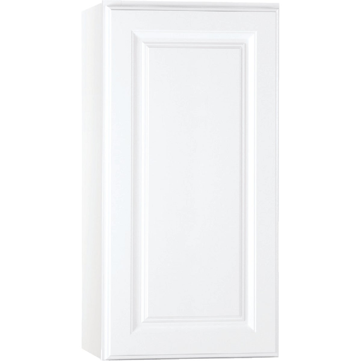 Continental Cabinets Hamilton 15 In. W x 30 In. H x 12 In. D White Thermofoil Wall Kitchen Cabinet