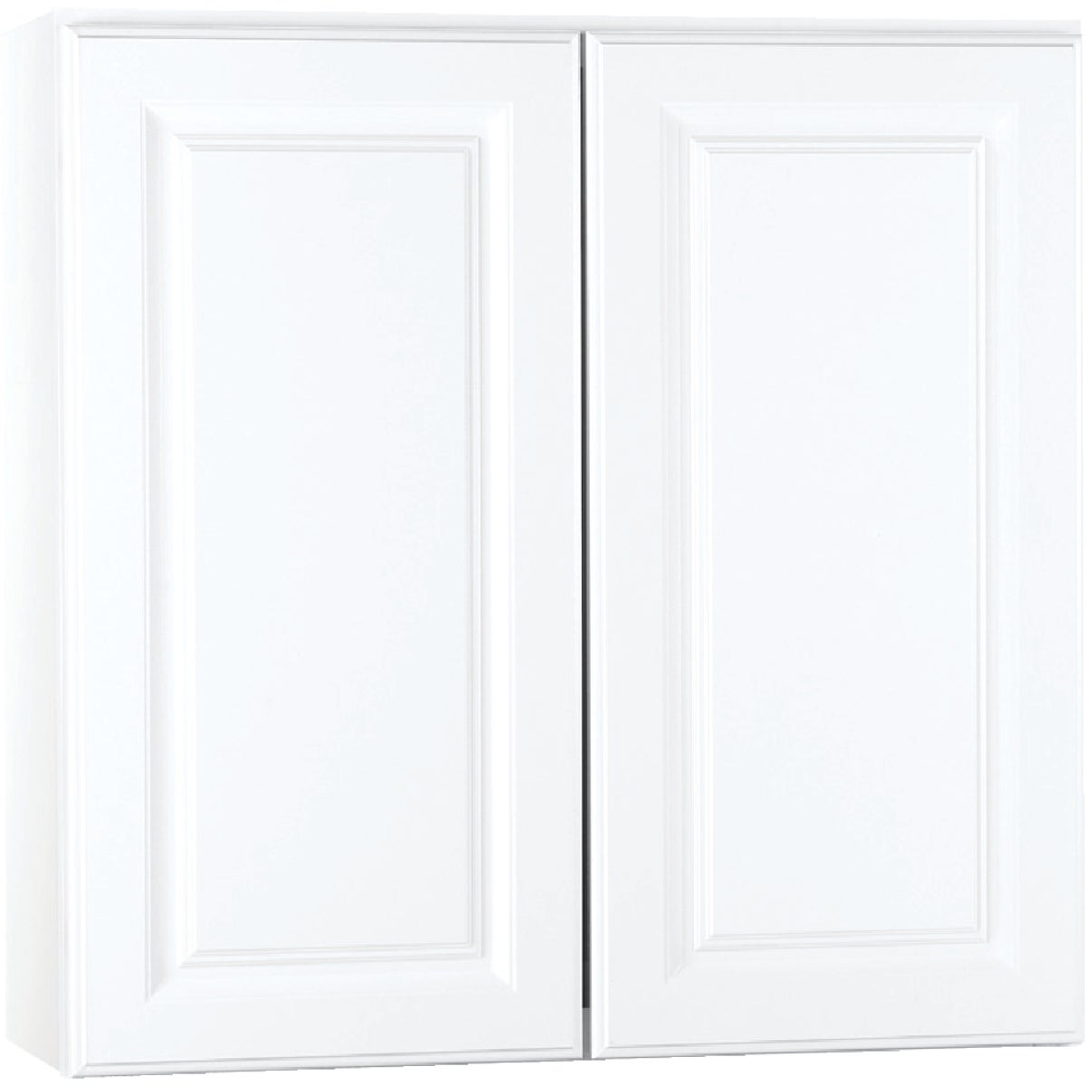 Continental Cabinets Hamilton 30 In. W x 30 In. H x 12 In. D White Thermofoil Wall Kitchen Cabinet