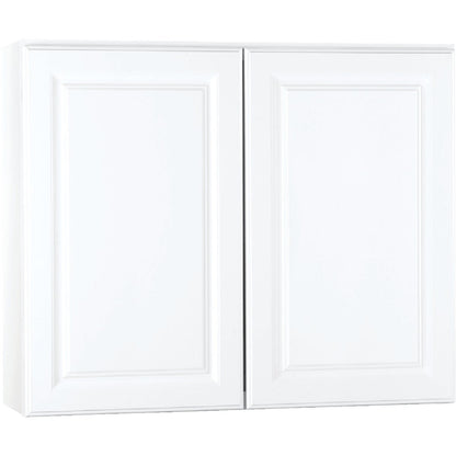 Continental Cabinets Hamilton 36 In. W x 30 In. H x 12 In. D White Thermofoil Wall Kitchen Cabinet