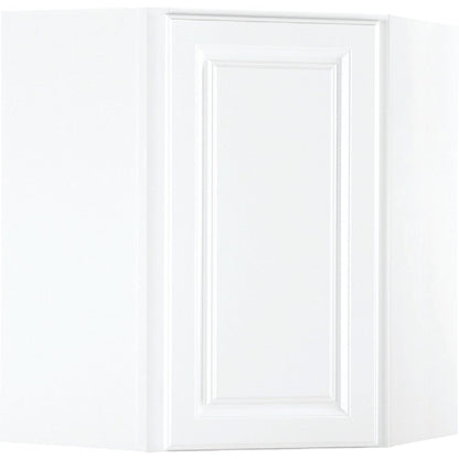 Continental Cabinets Hamilton 24 In. W x 30 In. H x 12 In. D White Thermofoil Wall Kitchen Cabinet