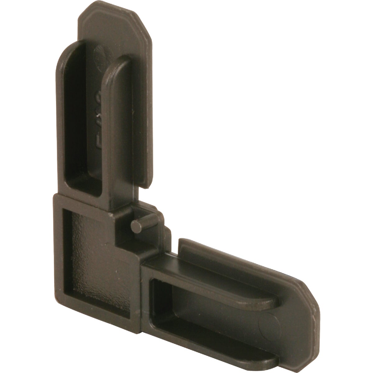 Prime-Line 3/4 In. x 3/8 In. Bronze Plastic Screen Frame Corner (4-Count)