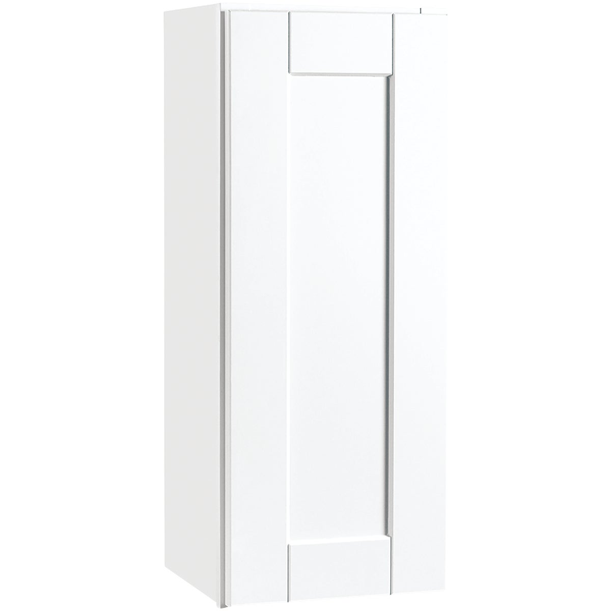 Continental Cabinets Andover Shaker 12 In. W x 30 In. H x 12 In. D White Thermofoil Wall Kitchen Cabinet