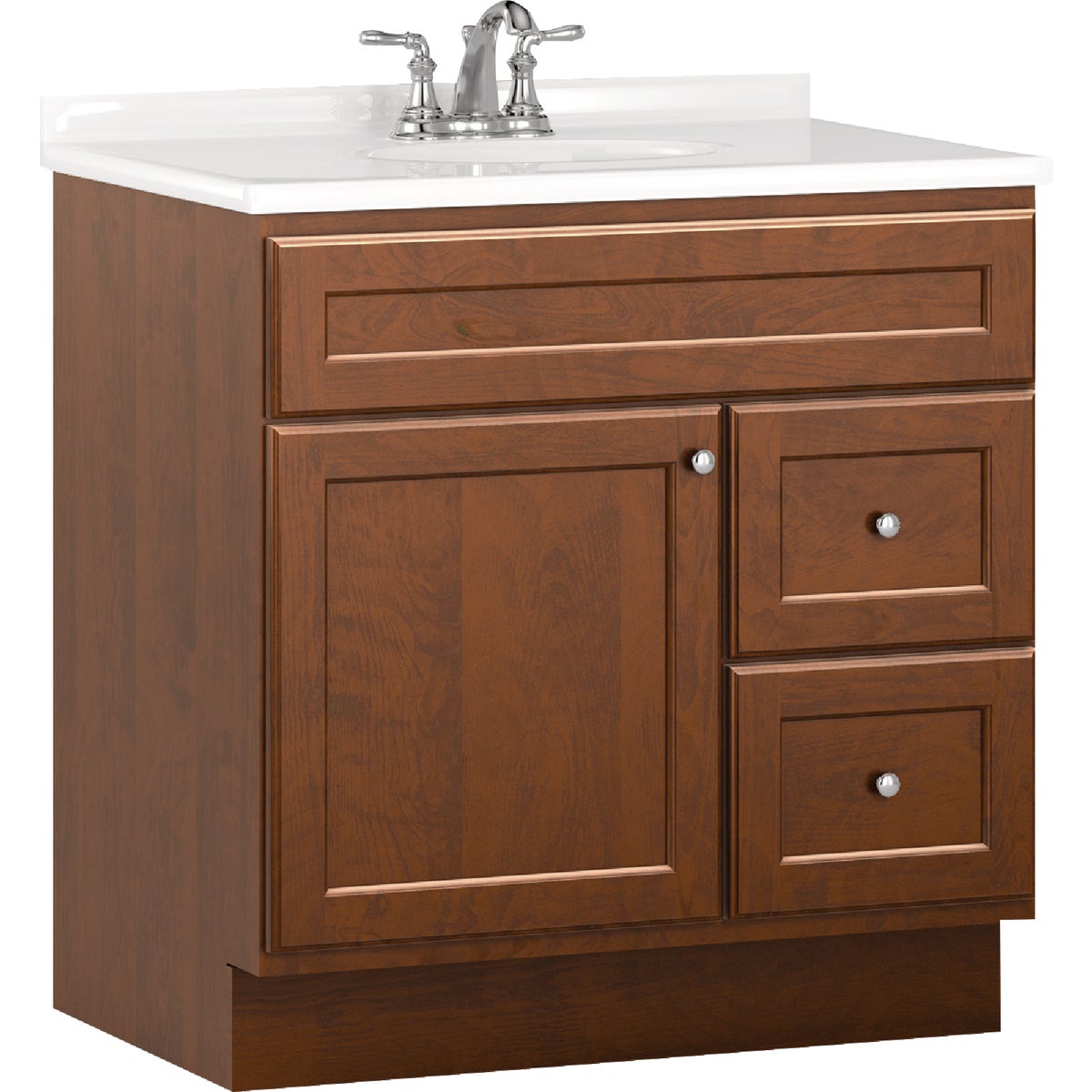 Bertch Northbrook 30 In. W x 34-1/2 In. H x 21 In. D Dawn Vanity Base, 2 Door/2 Drawer