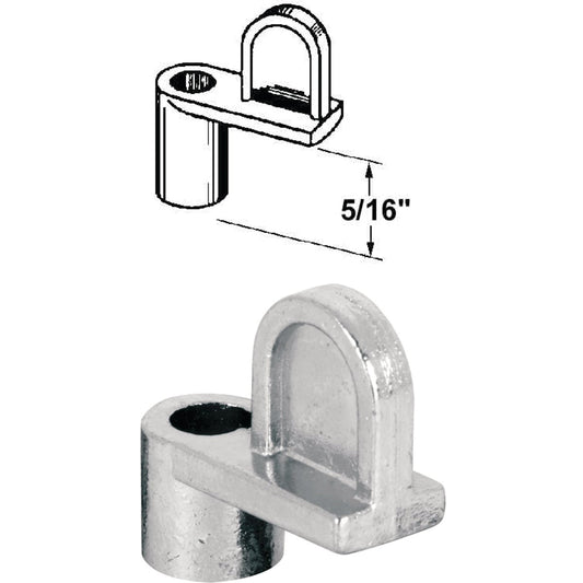 Prime-Line 5/16 In. Mill Swivel Die-cast Screen Clips With Screws (12 Count)