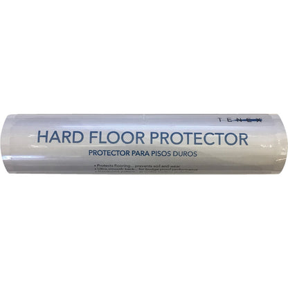 Tenex 27 In. W x 100 Ft. L Clear Dual Pad Hard Floor/Carpet Protecter