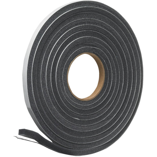 Do it 1/2" W x 3/8" T x 17' L Charcoal Foam Weatherstrip Tape