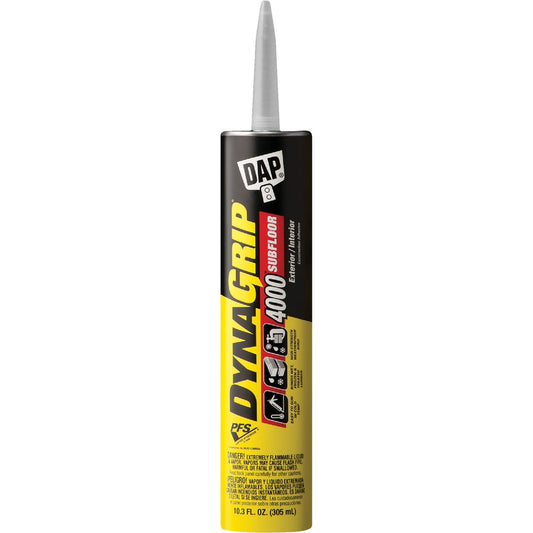 DAP DYNAGRIP 4000 10.3 Oz. Subfloor Construction Adhesive