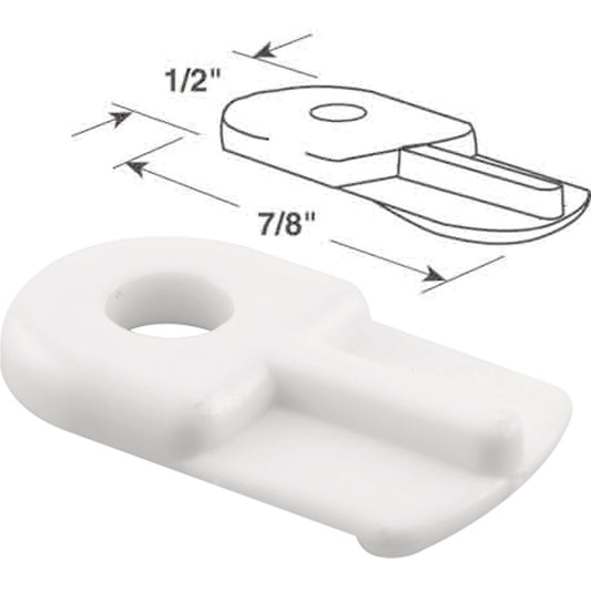 Prime-Line White Turn Button Screen Clip (25-Pack)