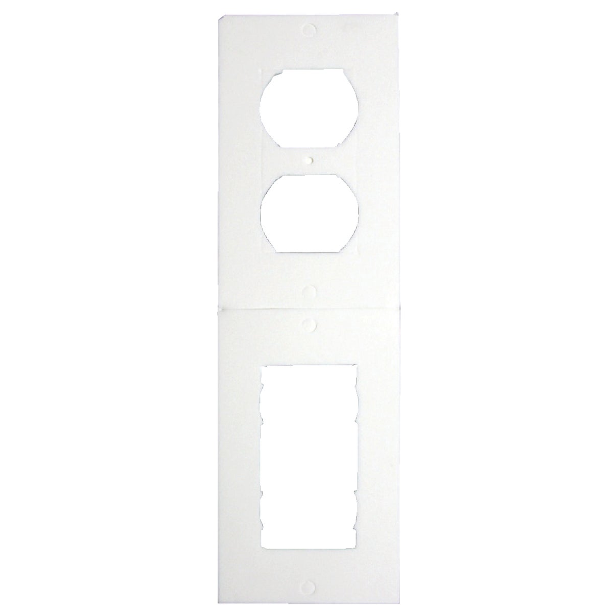 M-D Switch & Wall Plate Insulator, (6-Pack)