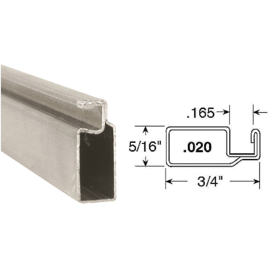 Prime-Line Make-2-Fit 3/4 x 5/16 x 94 Mill Aluminum Screen Frame