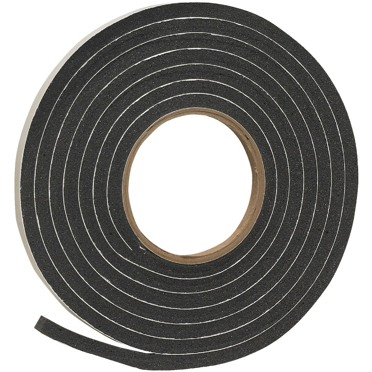 Do it Best 3/8" W x 5/16" T x 10' L Black Foam Weatherstrip Tape