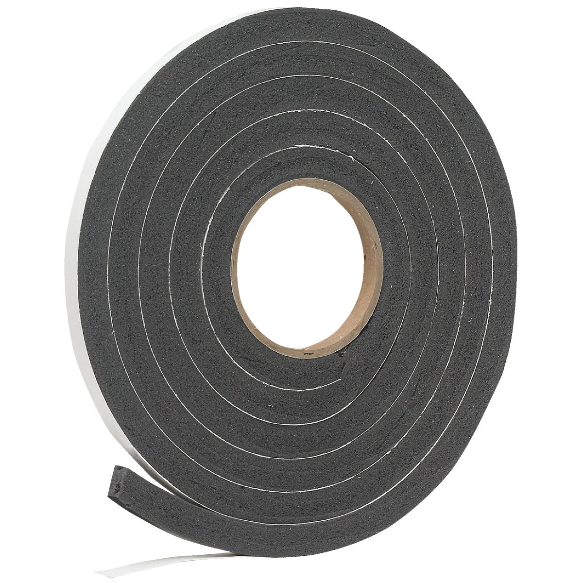 Do it Best 1/2" W x 9/16" T x 10' L Black Foam Weatherstrip Tape