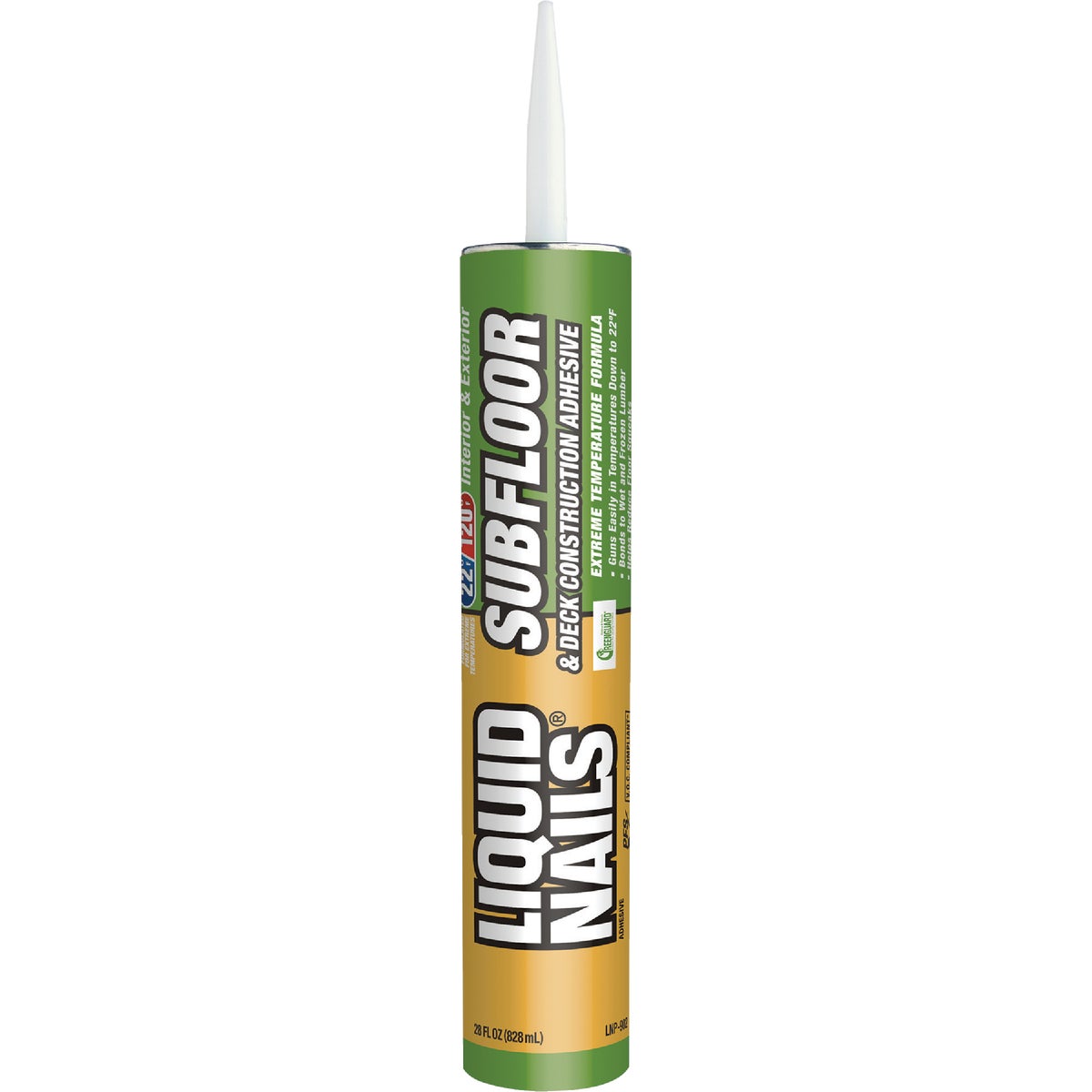 LIQUID NAILS 28 Oz. Subfloor & Deck Construction Adhesive