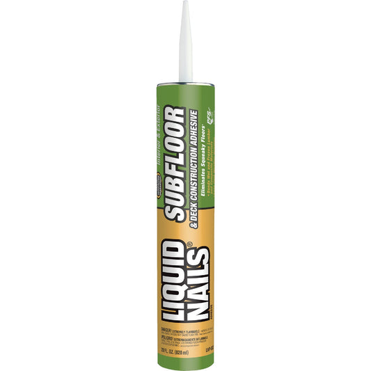 LIQUID NAILS 28 Oz. Subfloor & Deck Construction Adhesive