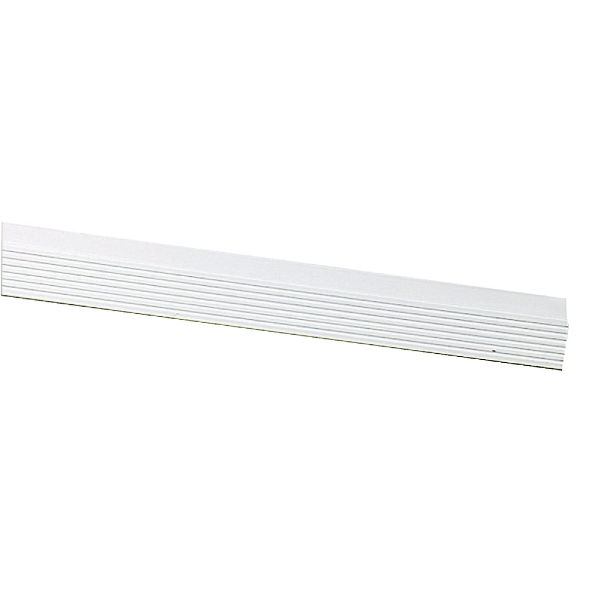 Royal Thermo Stop 2 In. W. x 7/16 In. H. x 7 Ft. L. White PVC Weatherstrip Garage Door Stop