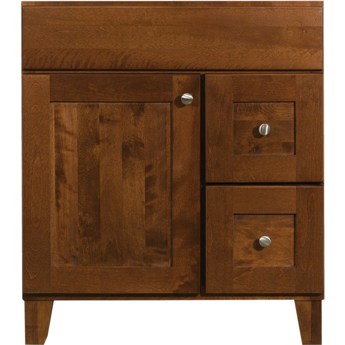 Bertch Osage Brindle 30 In. W x 34-1/2 In. H x 21 In. D Vanity Base, 1 Door/2 Drawer