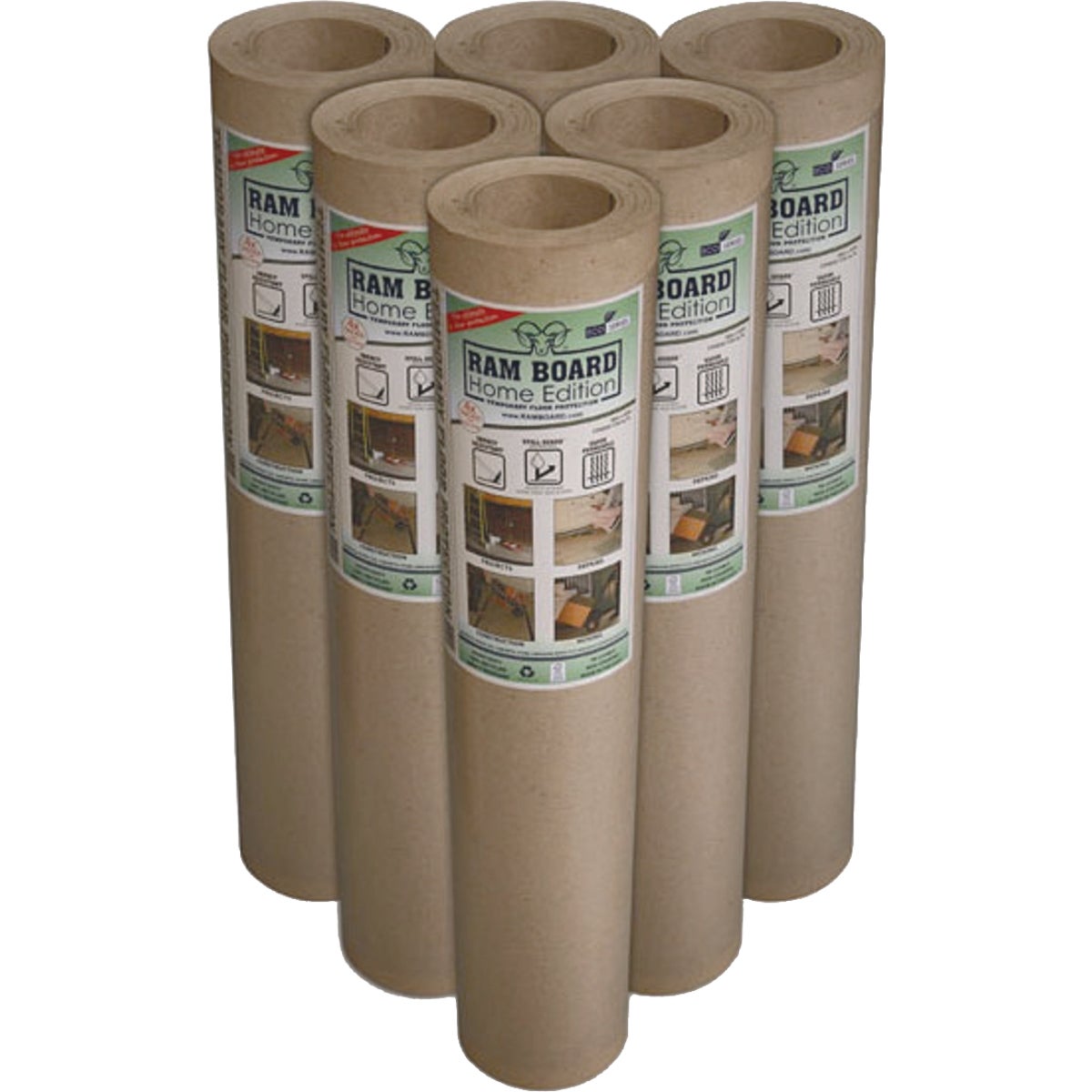 Ram Board Home Edition 36 In. x 50 Ft. Heavy-Duty Temporary Floor Protection