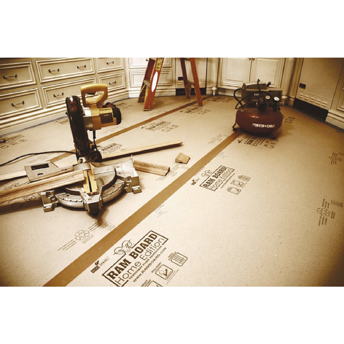 Ram Board Home Edition 36 In. x 50 Ft. Heavy-Duty Temporary Floor Protection