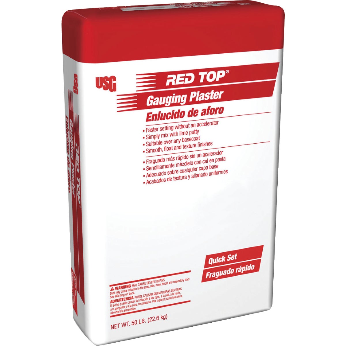 Red Top 50 Lb. Gauging Plaster