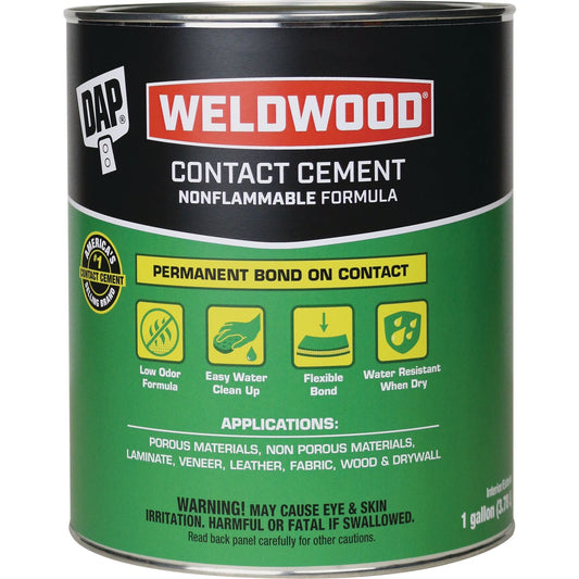 DAP Weldwood Gal. Nonflammable Contact Cement