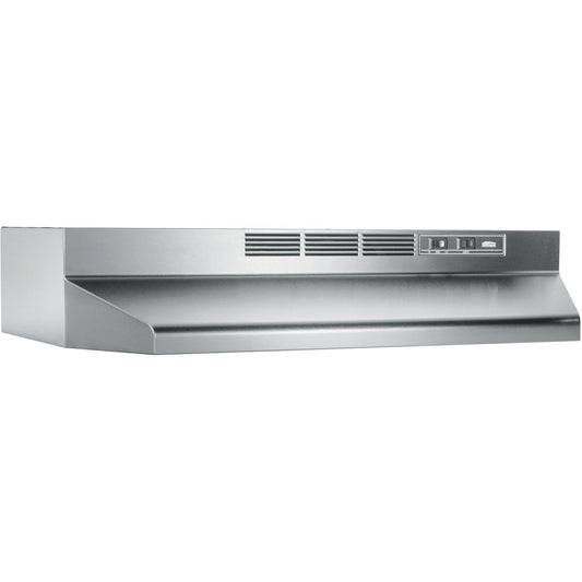 Broan-Nutone 41000 Series 36 In. Non-Ducted Stainless Steel Range Hood