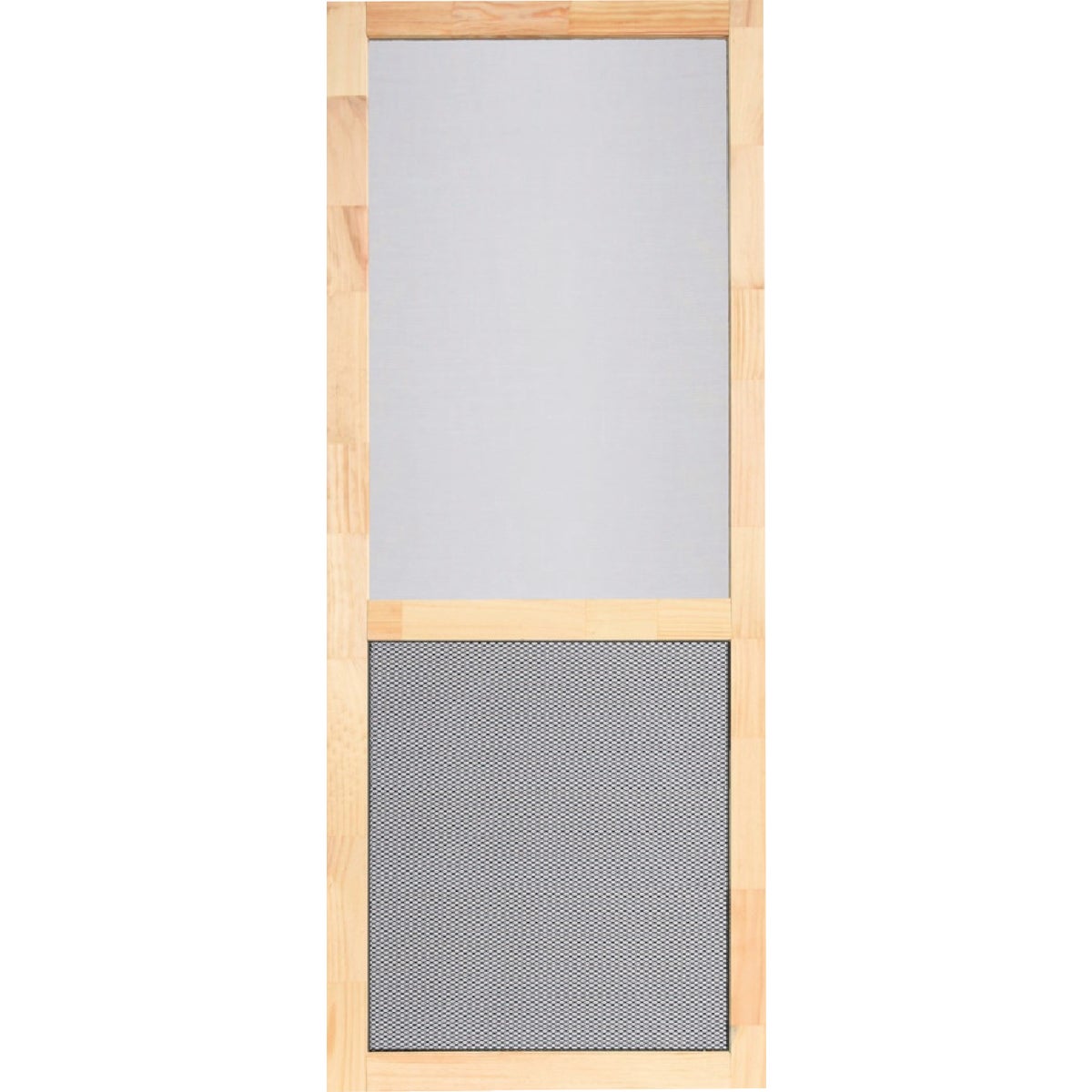 Screen Tight Century Pet Guard 32 In. W x 80 In. H Natural Wood Screen Door