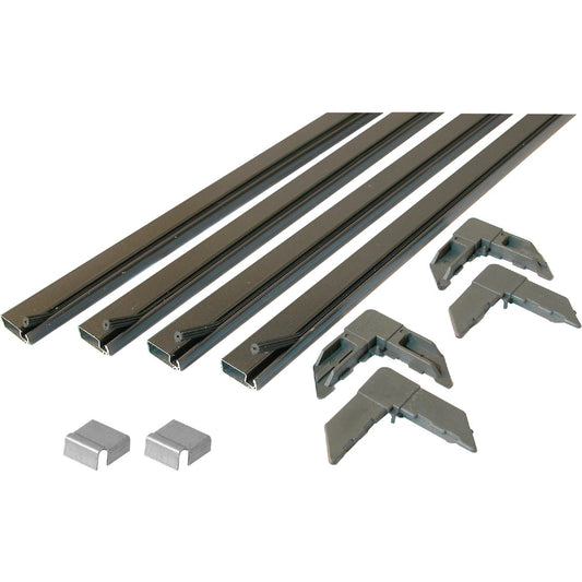 Prime-Line 3/4 In. x 5/16 In. x 4 Ft. Bronze Screen Frame Kit