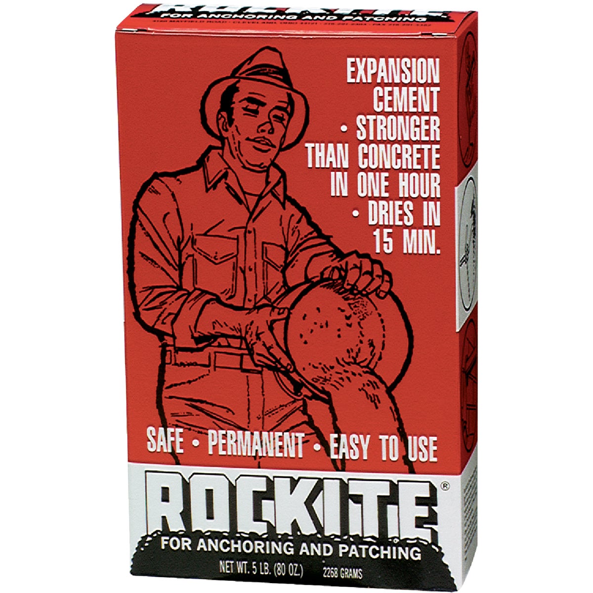 Rockite 5 Lb Box Hydraulic Cement