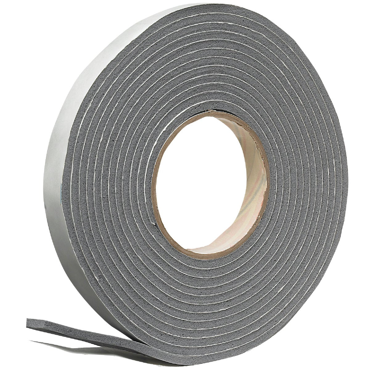 Do it Best 3/4" W x 3/16" T x 17' L Charcoal Foam Weatherstrip Tape