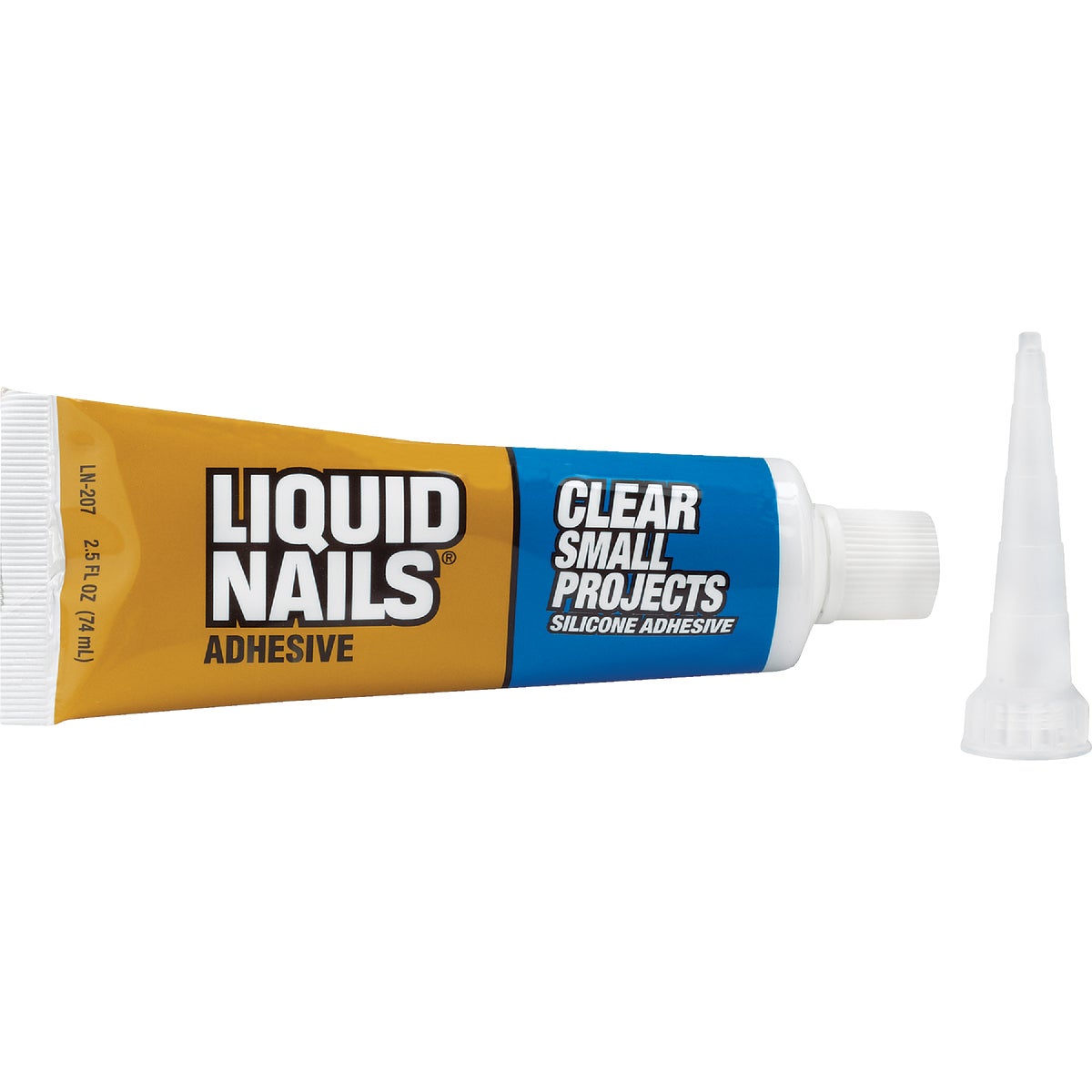 LIQUID NAILS 2.5 Oz. Clear Small Projects Multi-Purpose Adhesive