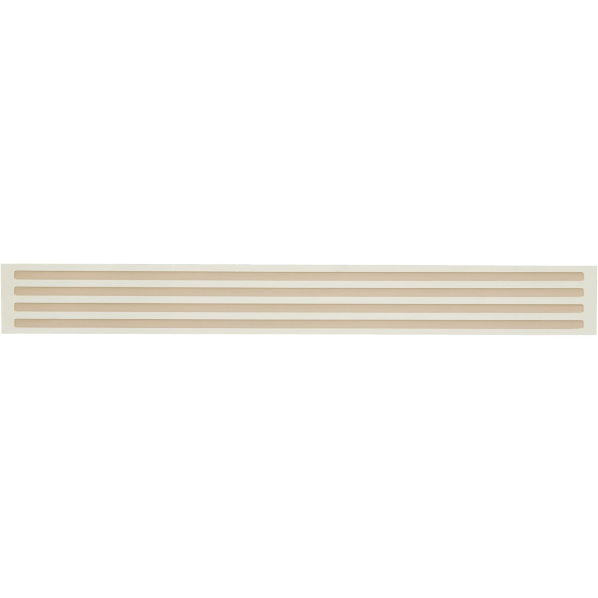 Smart Edge 0.27 In. x 18 In. Peel & Stick Edge Backsplash Trim, Panella (4-Pack)