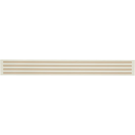 Smart Edge 0.27 In. x 18 In. Peel & Stick Edge Backsplash Trim, Panella (4-Pack)