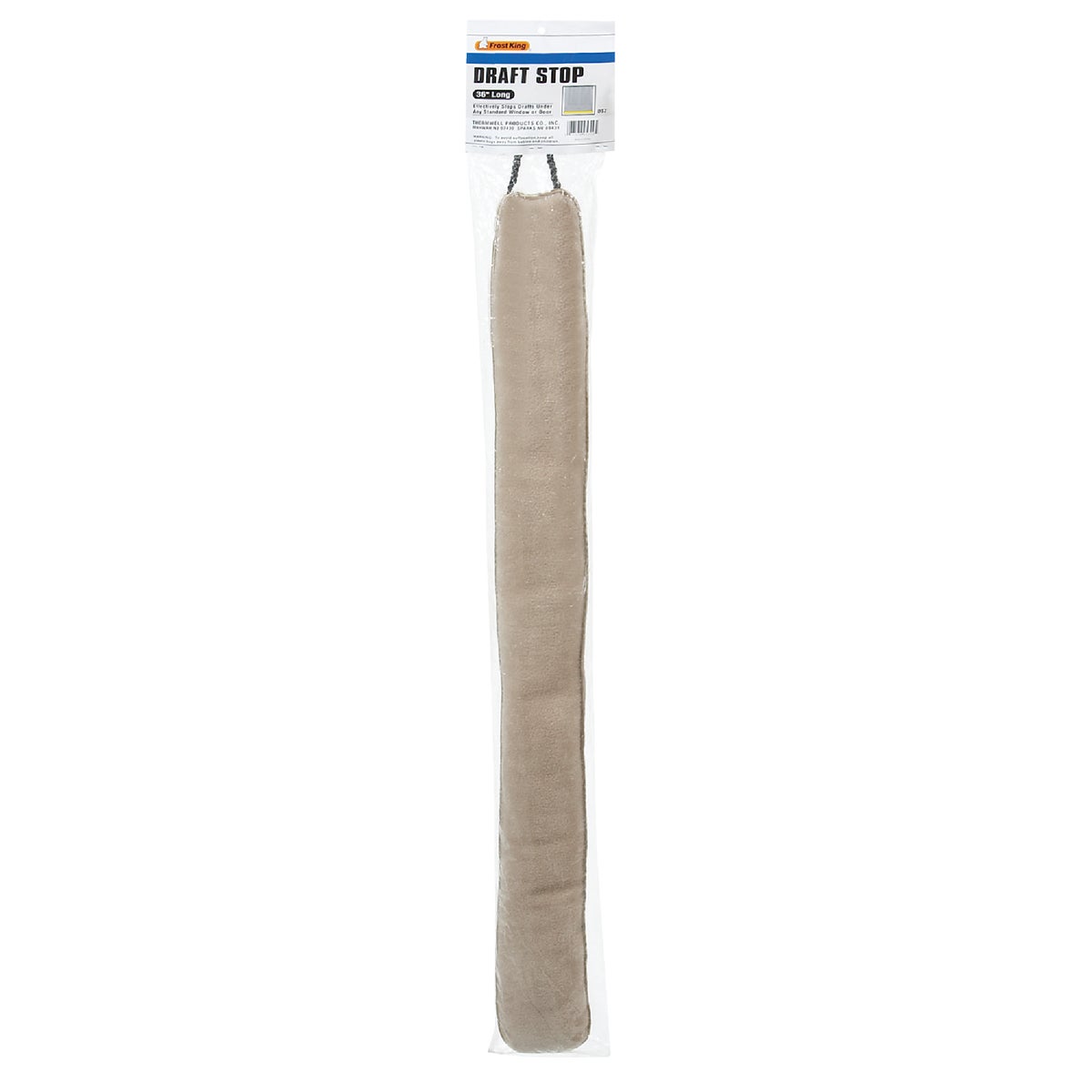 Frost King 36" Tan Draft Stop Cloth Seal